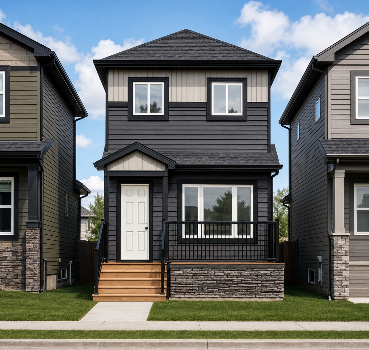 Hexo Homes exterior home design in Saskatoon